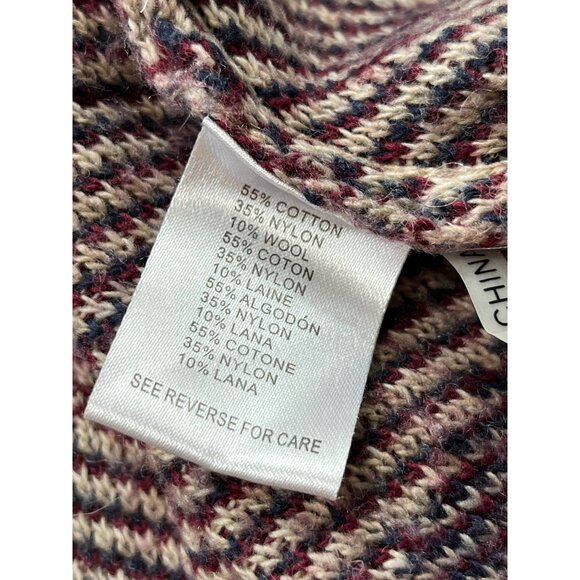 Miracle City Womens S/M Aztec Pattern Cardigan Sweater Southwestern Open Front - Picture 8 of 10